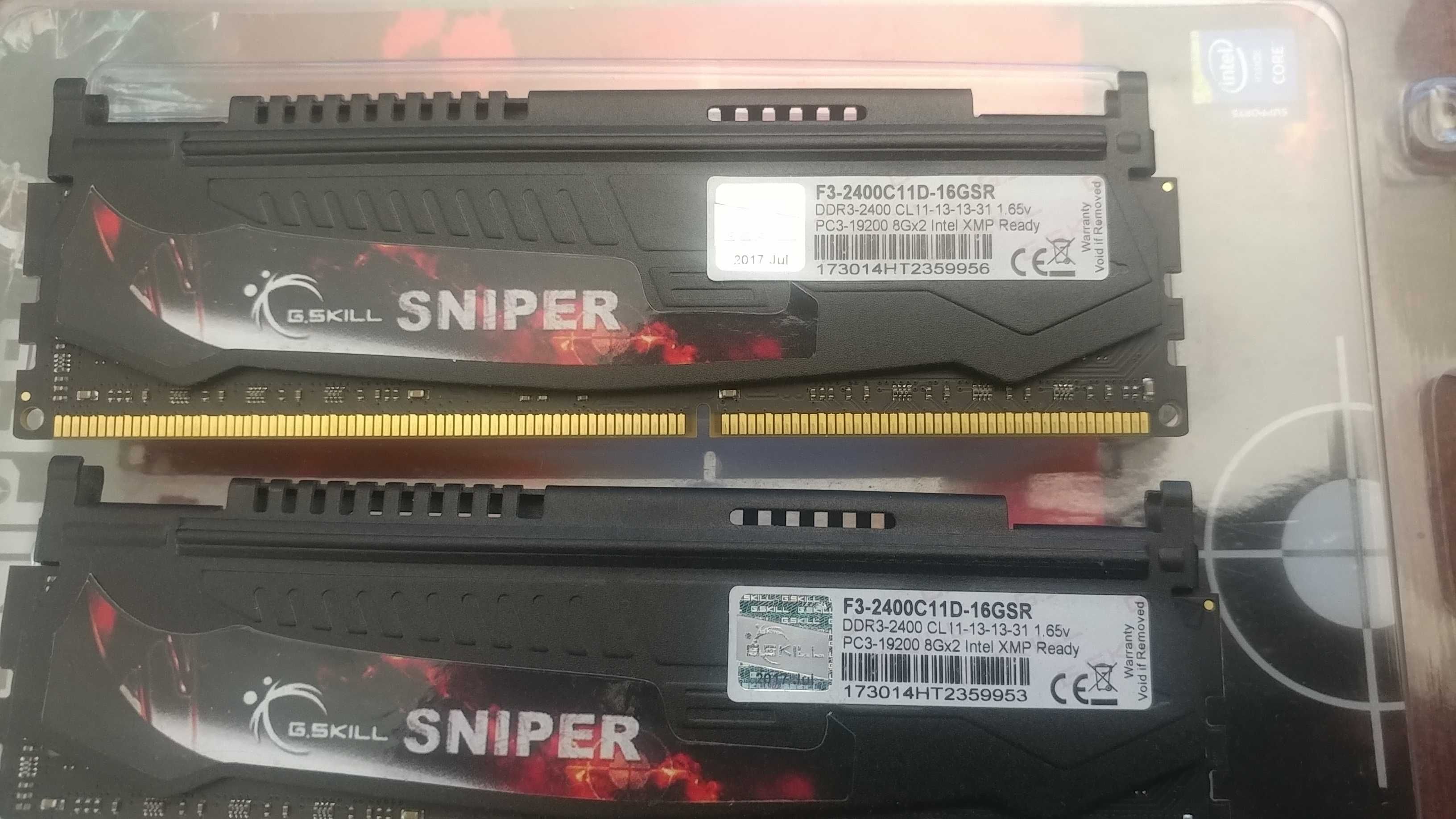 G.Skill Sniper DDR3 2400MHz 32GB (8GBx4) CL11 1.65V