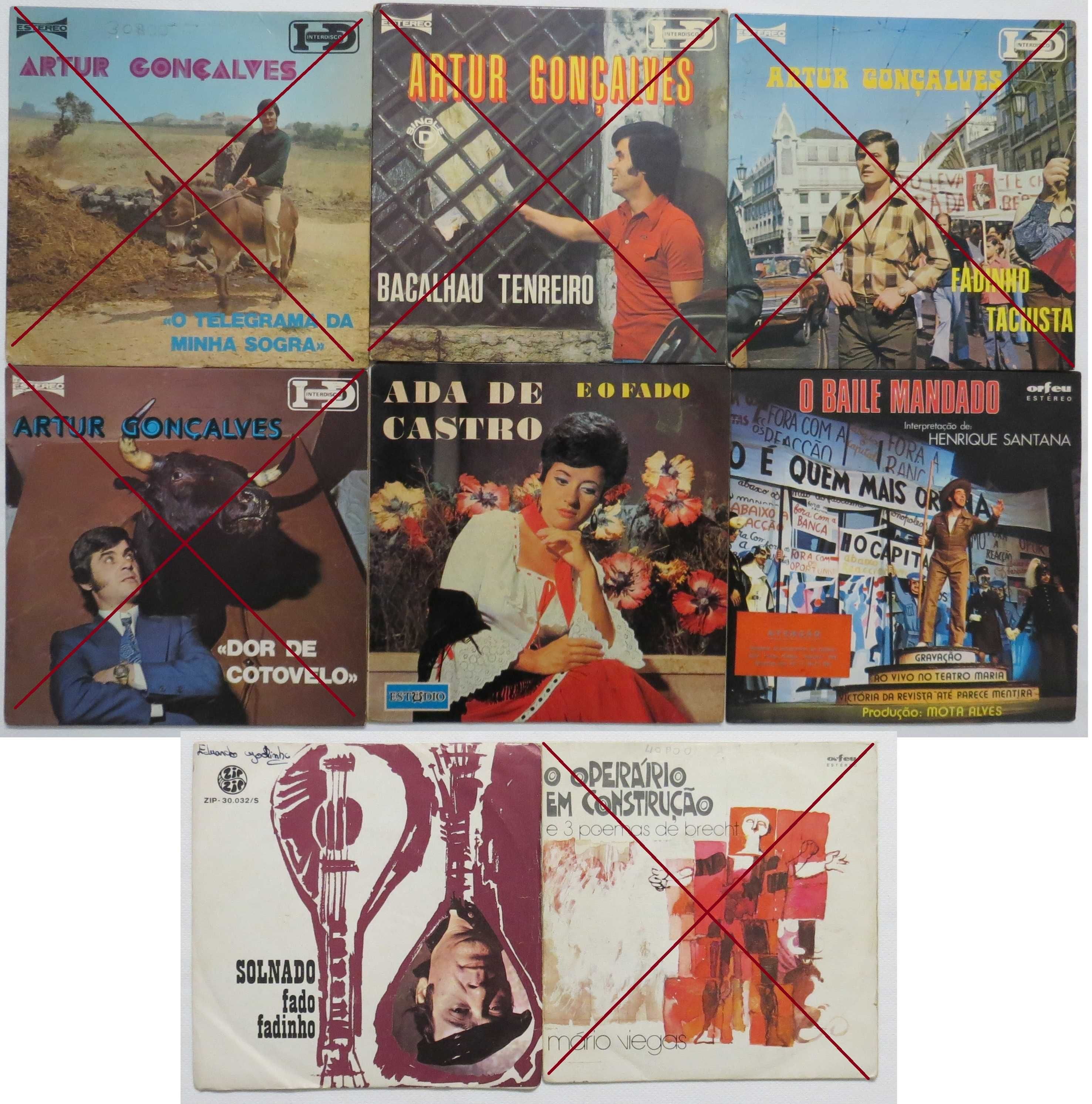 Discos Vinil (singles) – Vários