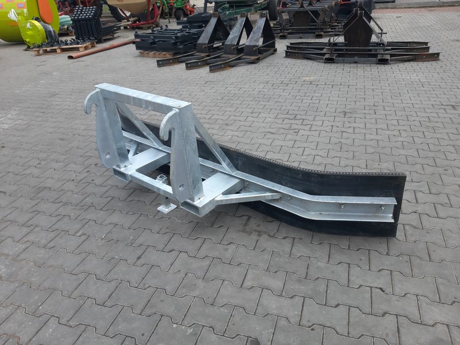 Łyżka guma zgarniak Weidemann 2.5 m manitou JCB tuz do śniegu błota