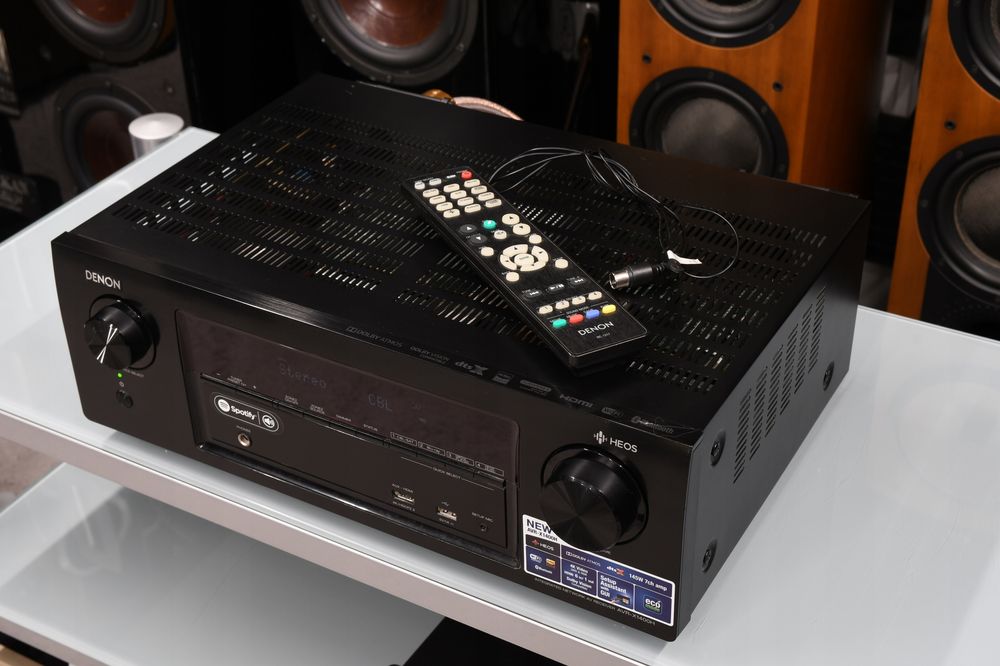 amplituner wzmacniacz do kina domowego stereo Denon AVR-X1400H Atmos