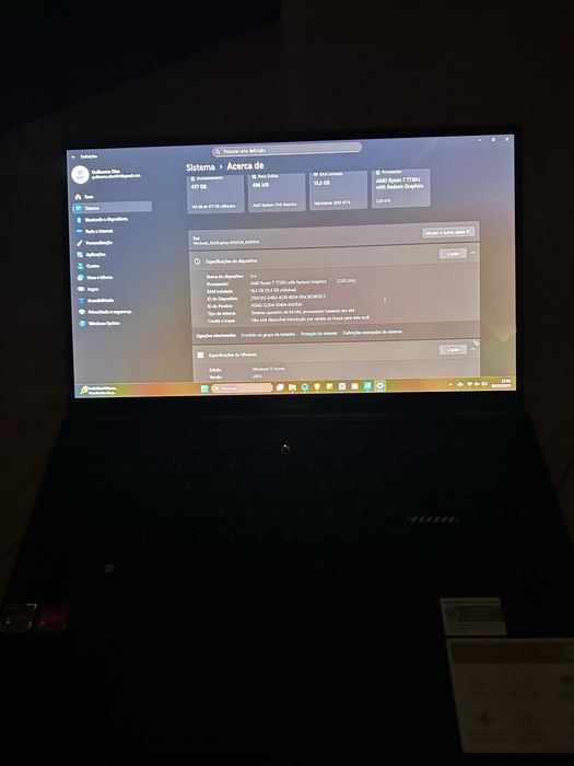 Asus Vivobook Oled Ryzen7