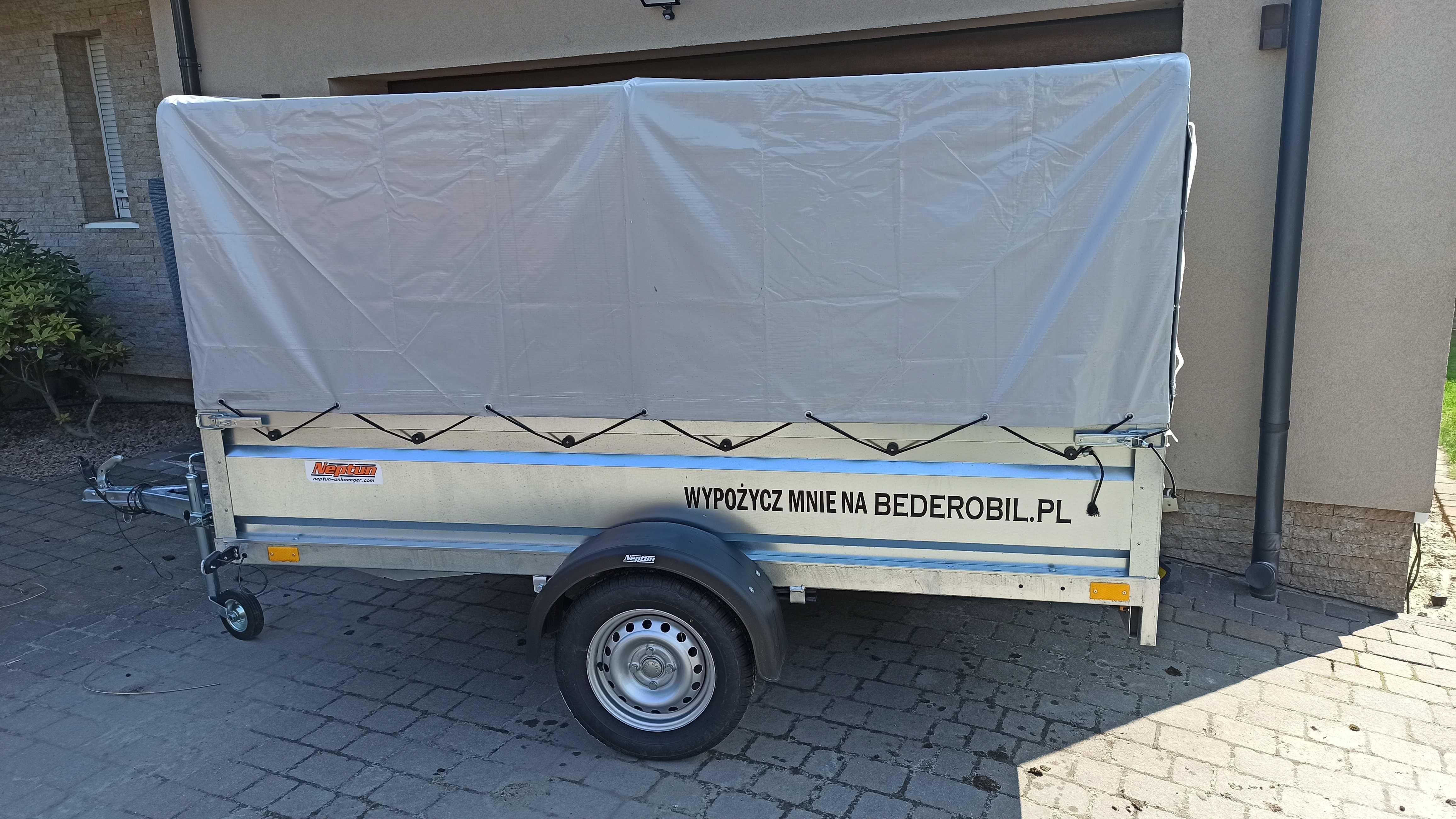 Wynajem Przyczepka Samochodowa 750 kg | Kat. B