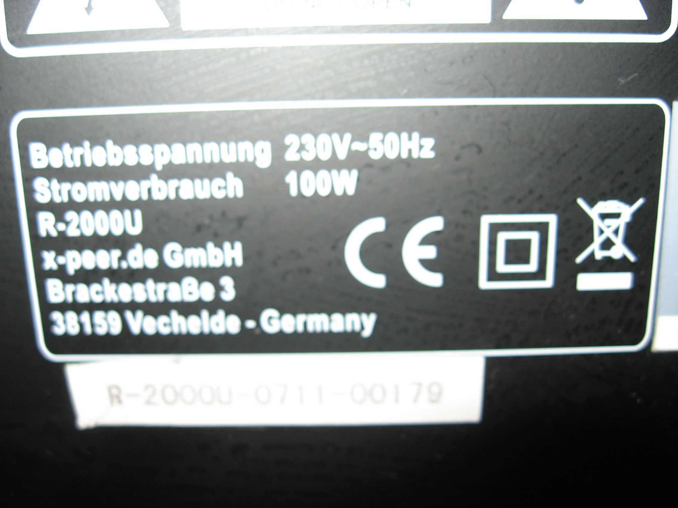 amplituner X4 TECH R-2000 U