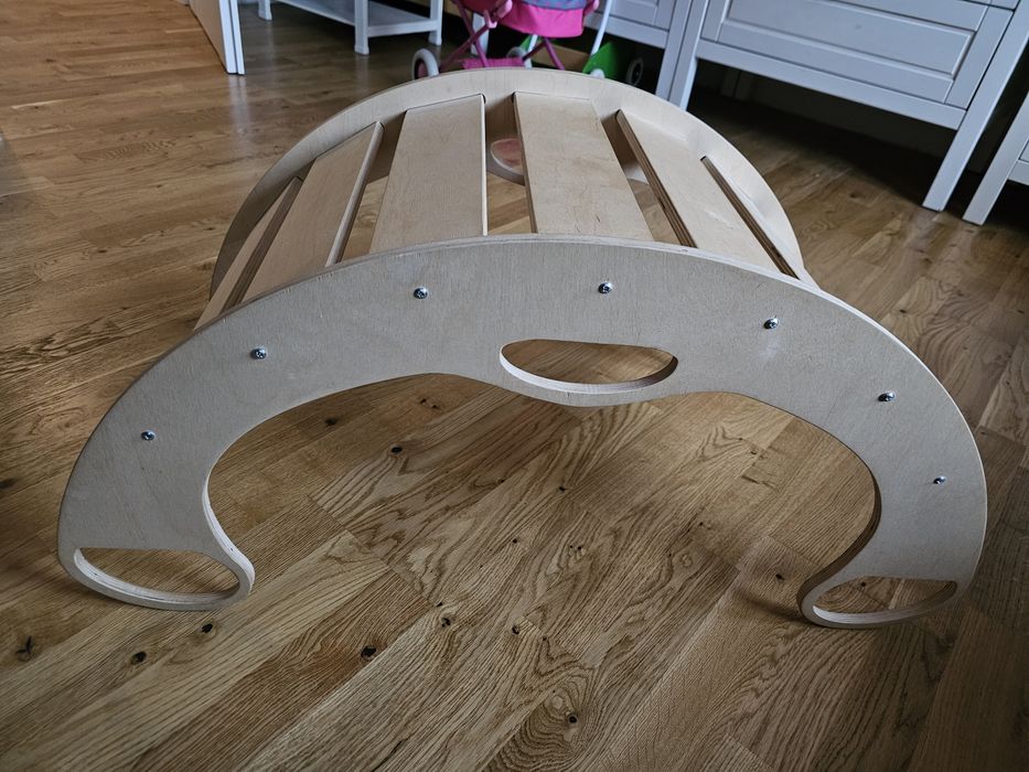 Bujaczek  fotel bujany dla dziecka drabinka 80x40 Montessori