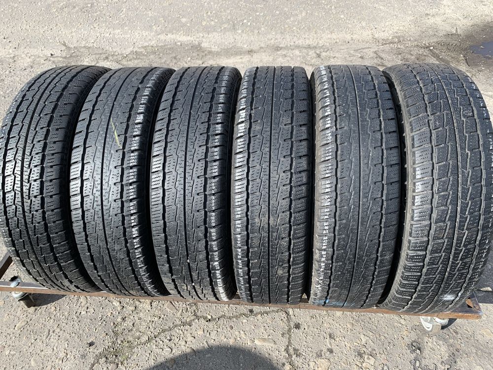 Шини 6шт 185/75 R16C Hankook 6-5.8 мм 2019 рік 185 75 16С