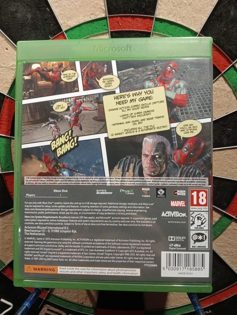 Deadpool x box one