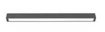 Kinkiet STRAIGHT WALL LED graphite , 92 cm  Nowodvorski