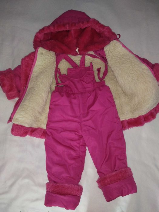 Зимовий комбінезон для дівчинки