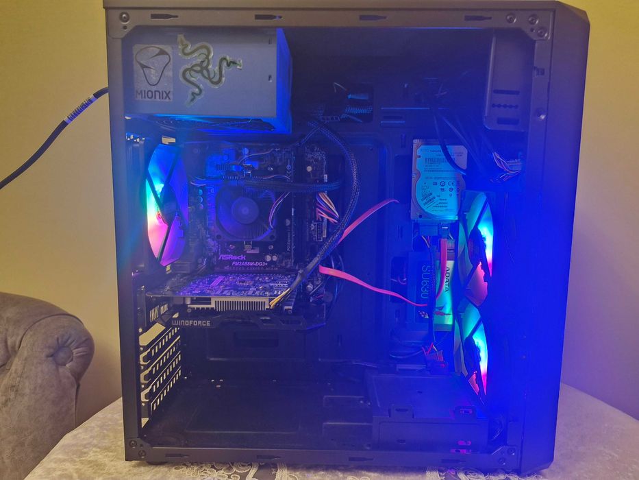 ПК A8-7500/ ОЗУ 8 Гб 1600 МГц/GTX 750 Ti 2 Гб/HDD 320 Гб + SSD 240 Гб
