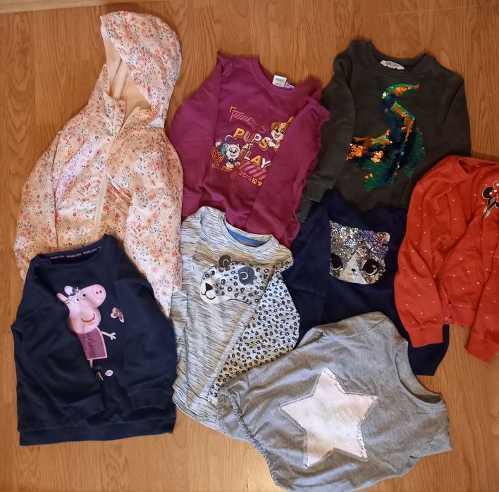Paka ubrań dziewczęcych rozmiar 116cm Zara H&M Smyk