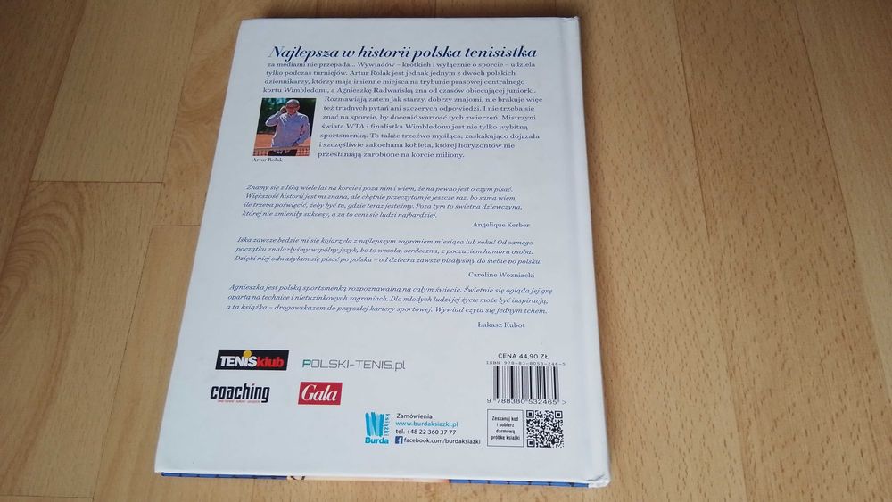 Jestem Isia. Rozmowa z Agnieszką Radwańską, Artur Rolak, stan bdb