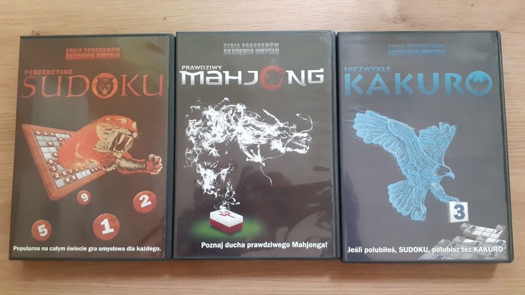Gry Swiata: Sudoku, Kakuro, Mahjong