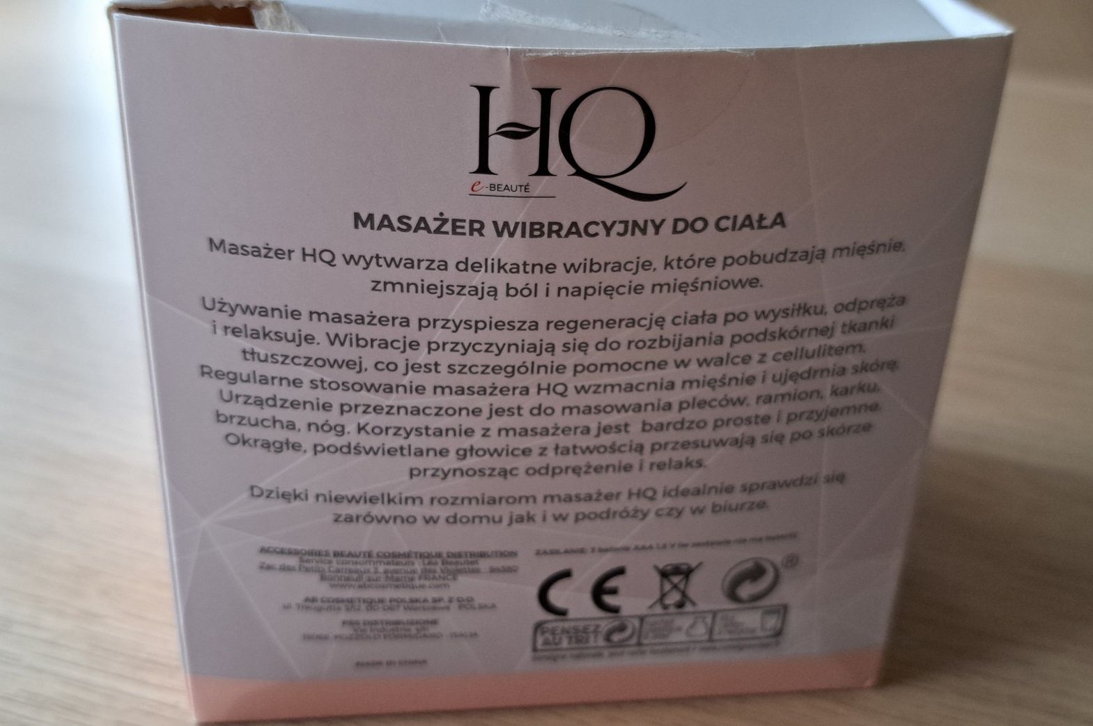 Masażer wibracyjny do ciała