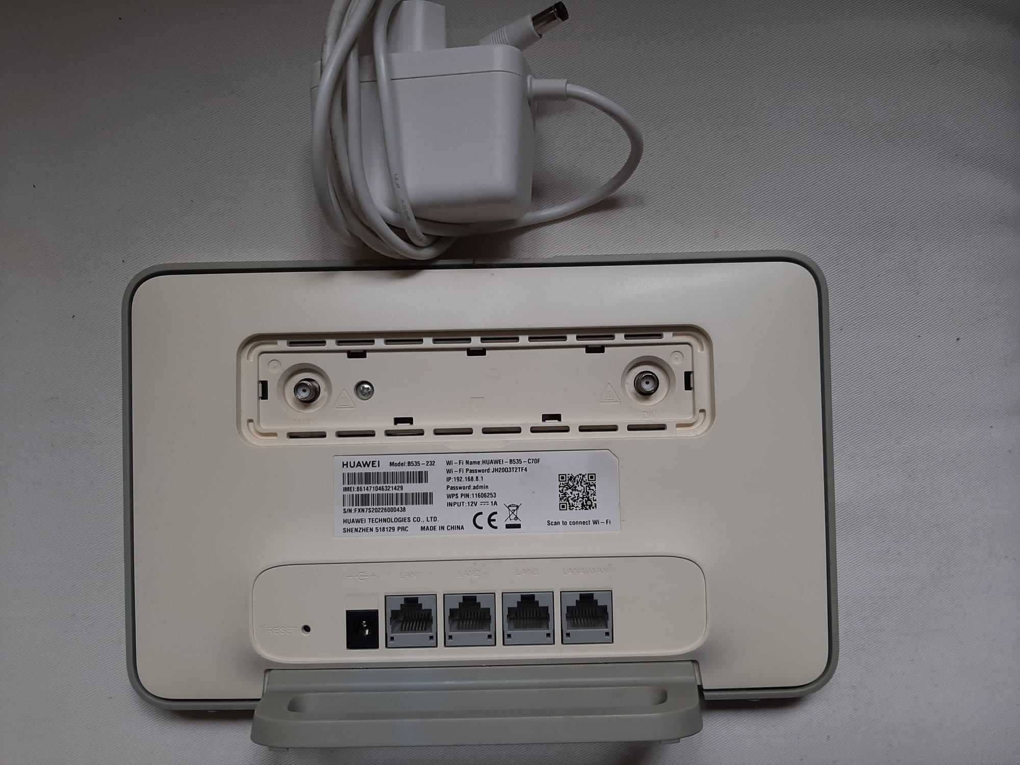 Huawei B535-232 router (modem) 4G LTE