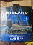 Cb radio Nowy w kartonie Midland Alan 199-A z anteną Sirio