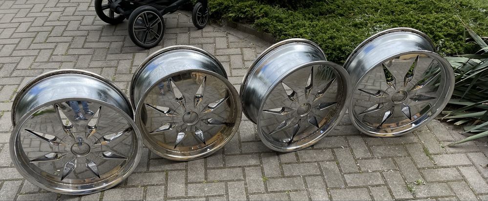 Felgi 19 z rantem mercedes mae amg brabus