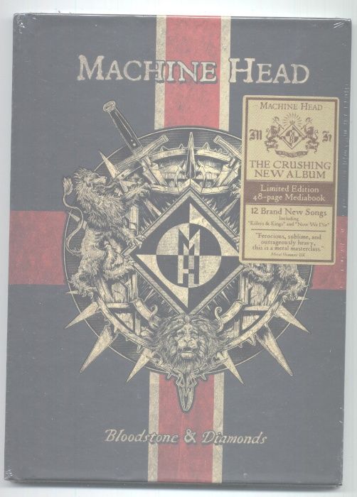 CD Machine Head Bloodstone & Diamonds Limited Edition Novo