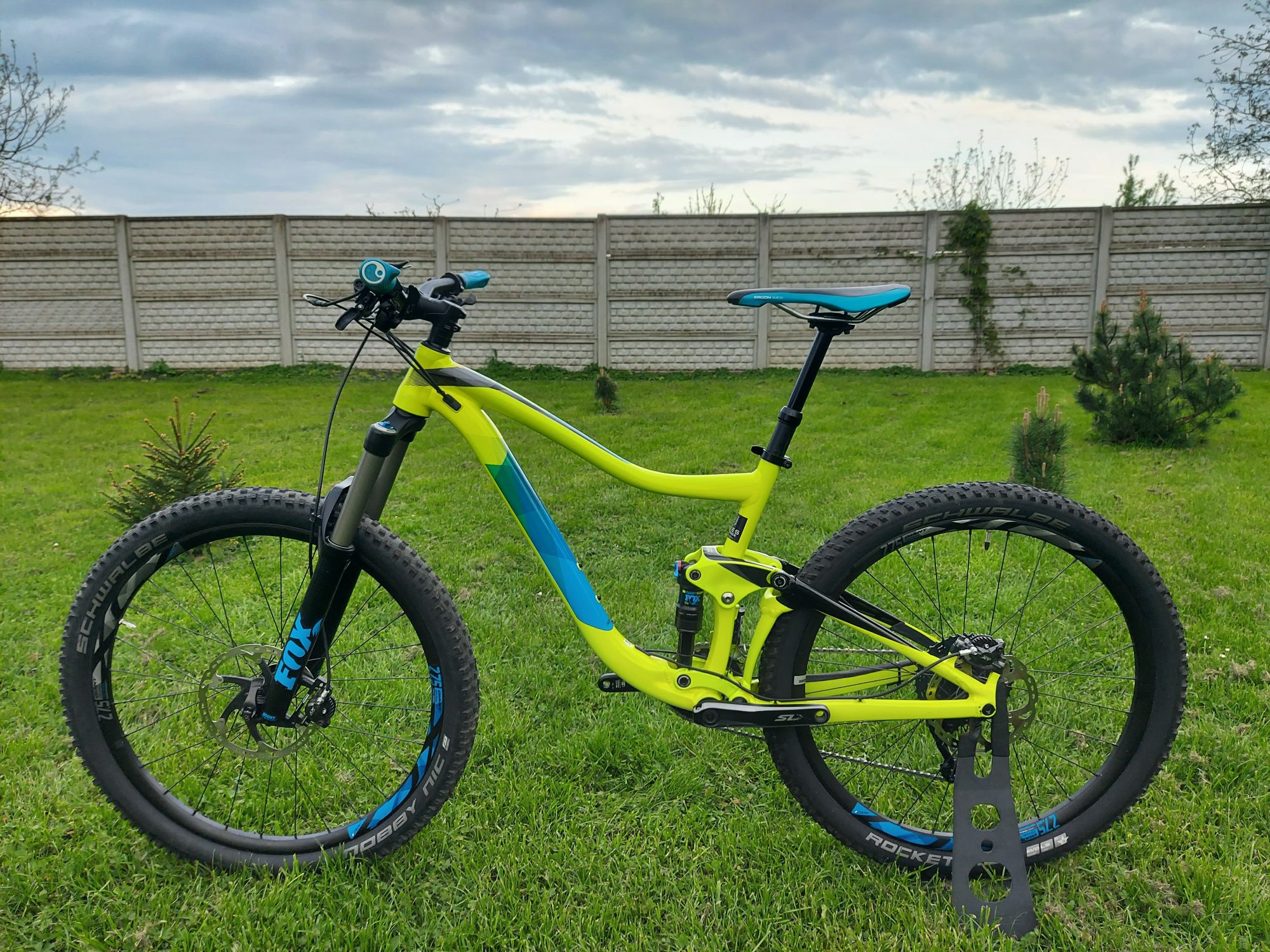 Mtb All Montain Giant Trance 2 LTD 27.5 Yellow Rozmiar M FOX SLX / XT