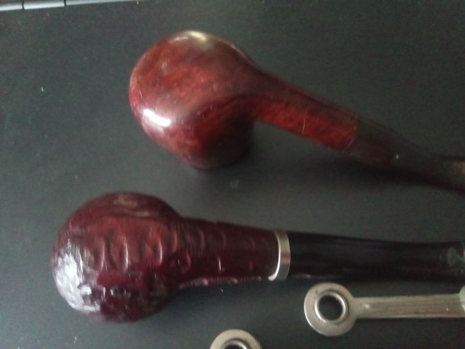 Dwie fajki do palenia tytoniu Real Briar