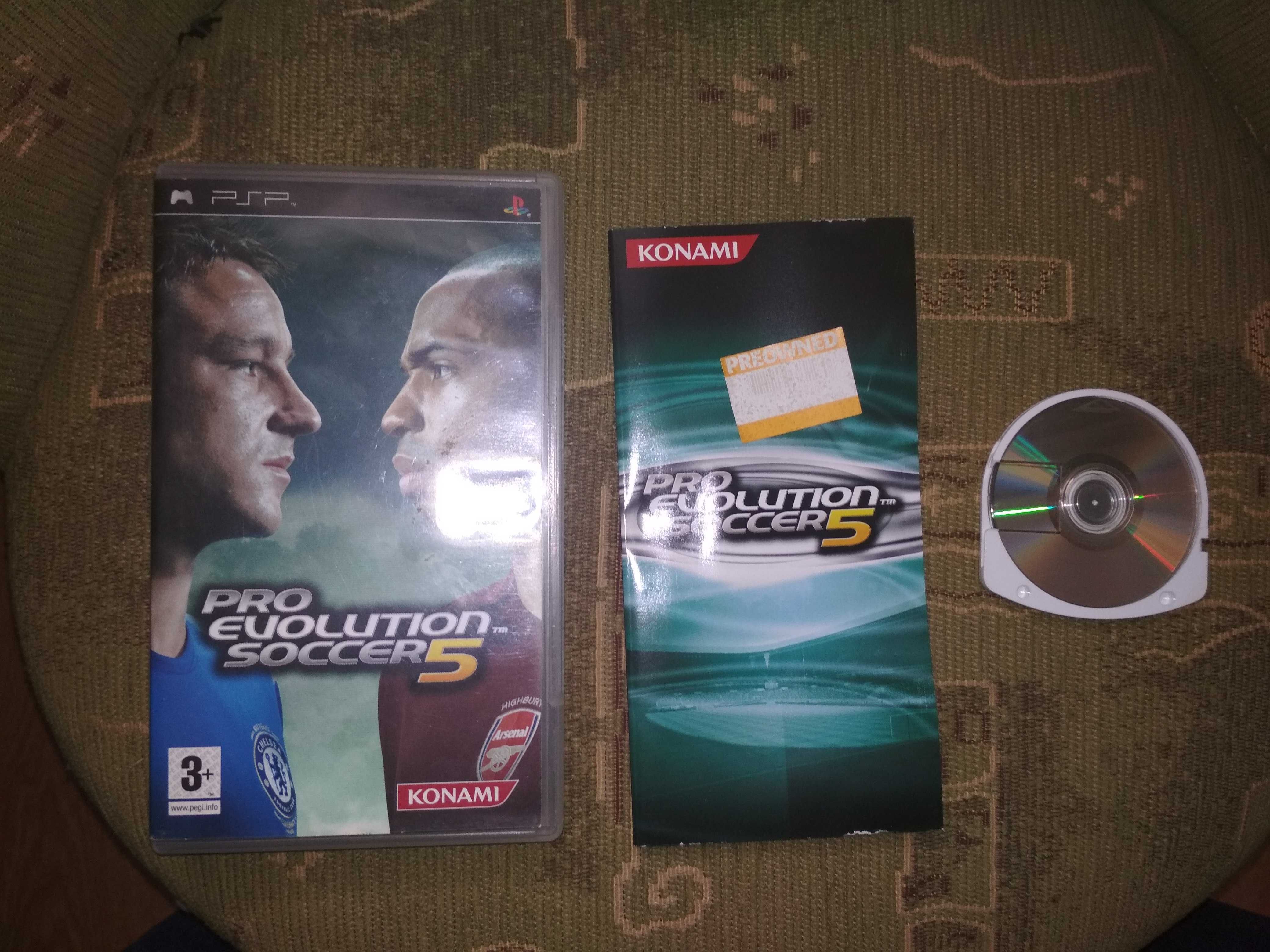 Gra Pro Evolution Soccer 5 PSP