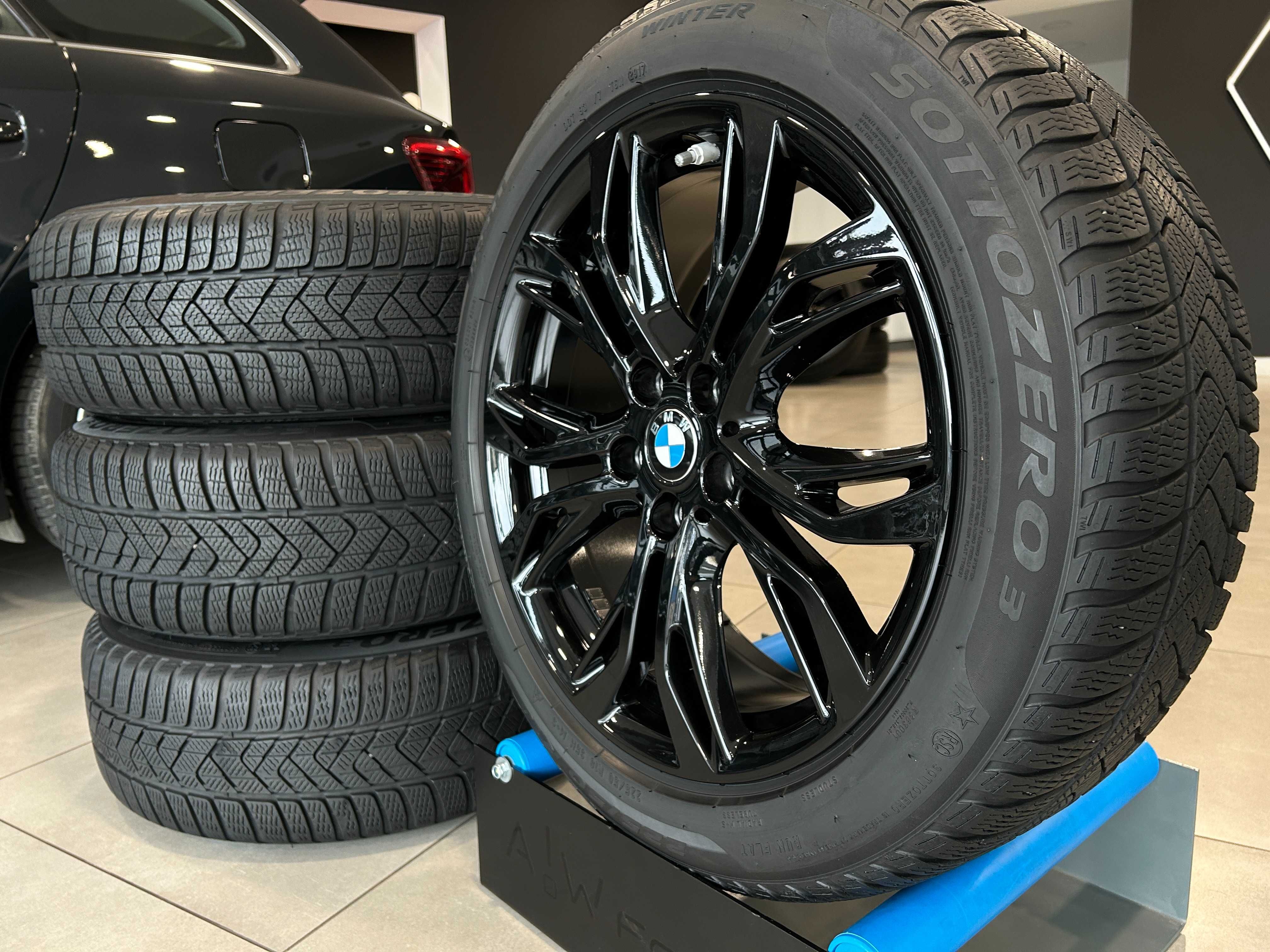 4 całe koła ZIMA OEM Felgi 18" BMW X1 F48 F49 X2 F39 PIRELLI 225/50R18