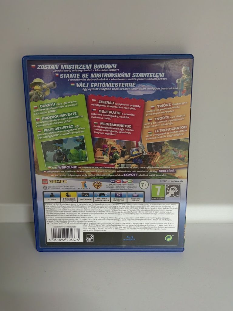 Gra LEGO Worlds na konsole PlayStation 4