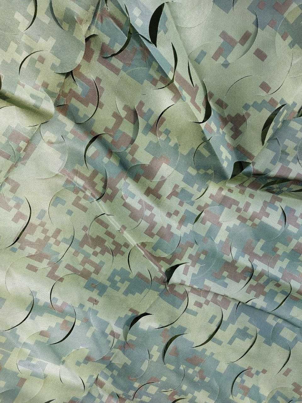 Акція .Маскувальна сітка 6х9м зі збільшеною щільністю, зелена