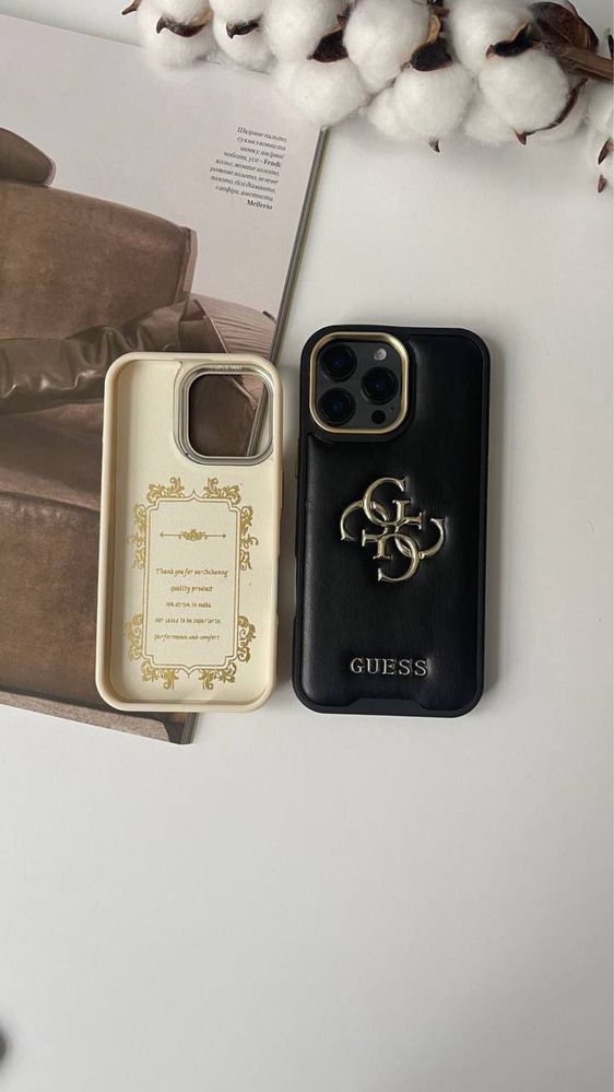 Чохол гес гуес чохол guess iphone 16 pro max айфон про макс чорний
