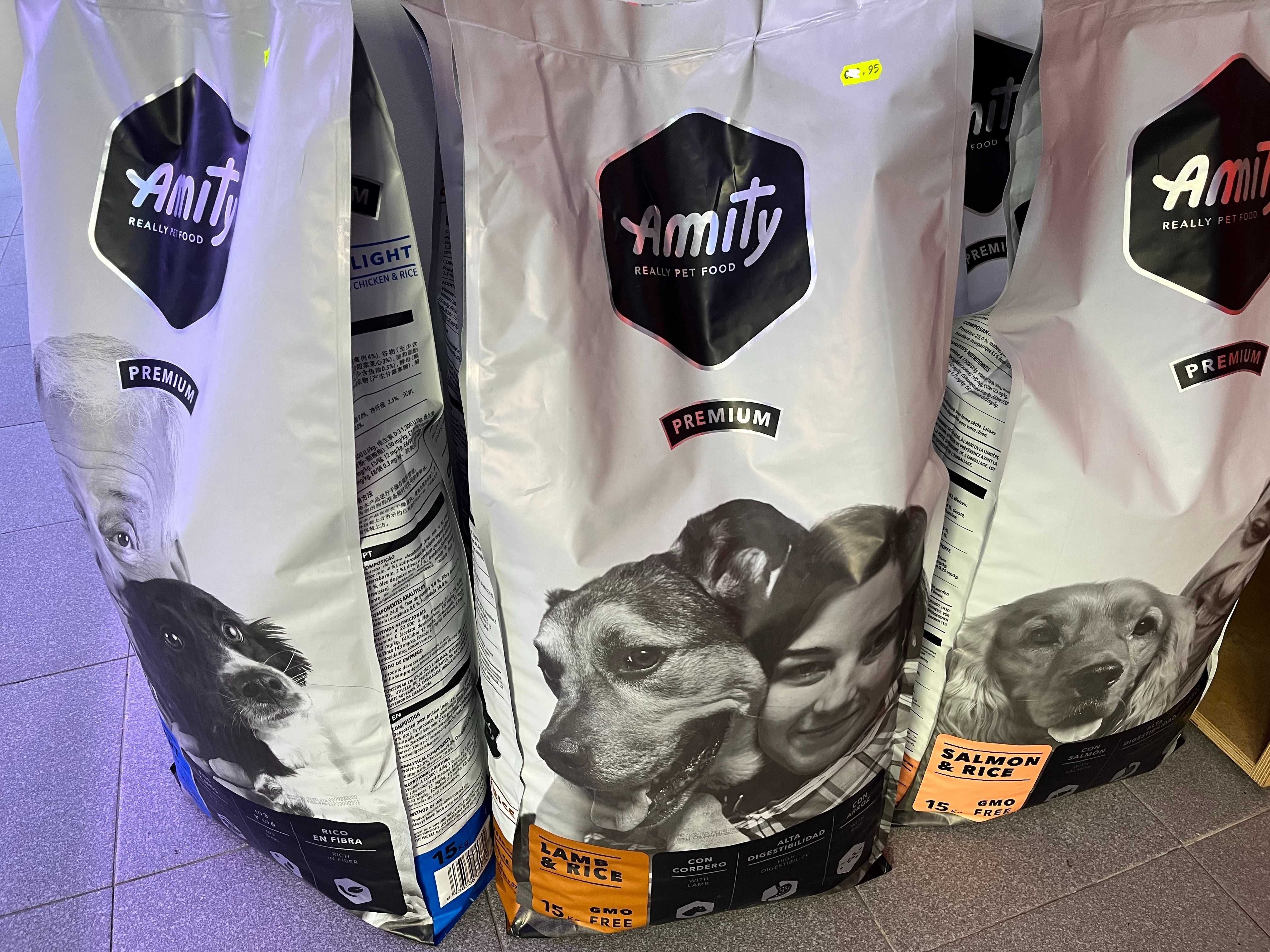 Racão AMITY Premium Salmon & Rice 15Kg