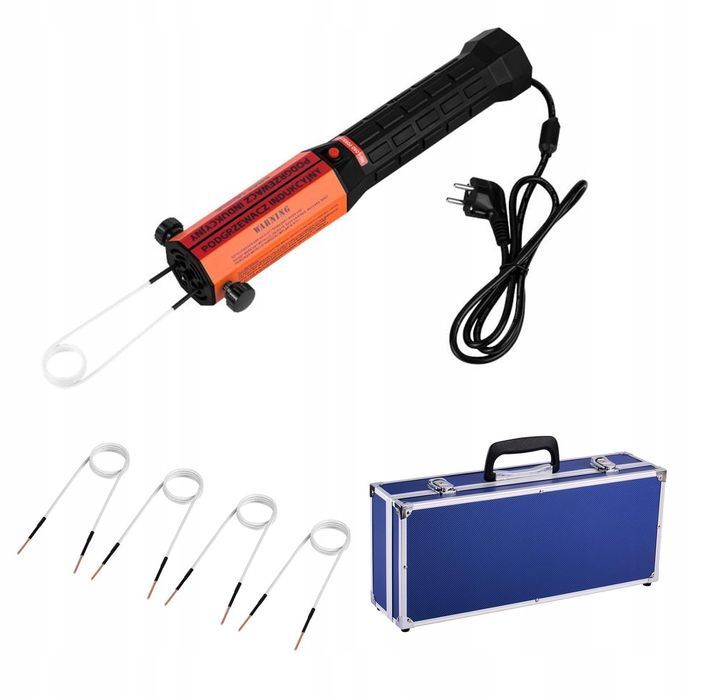 Nagrzewnica Indukcyjna Do Śrub 300°C Kraft&Dele Zestaw W Walizie