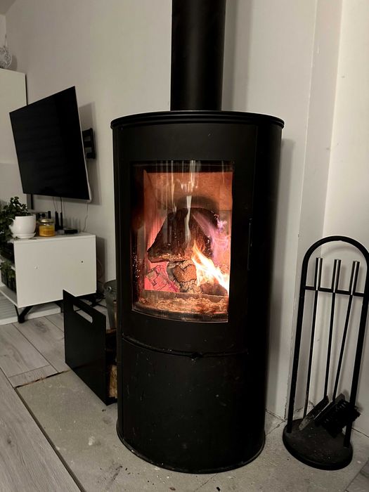 koza KRATKI AB 8 kW piec stalowo-żeliwny szamot