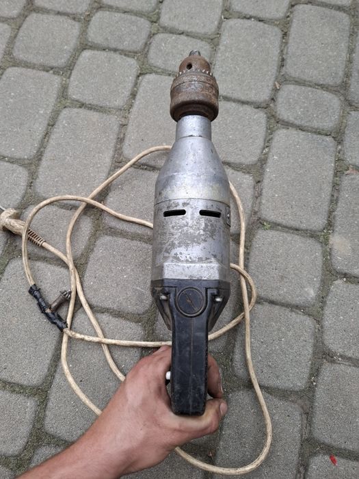 Zabytkowa wiertarka polska celma zabytek PRL