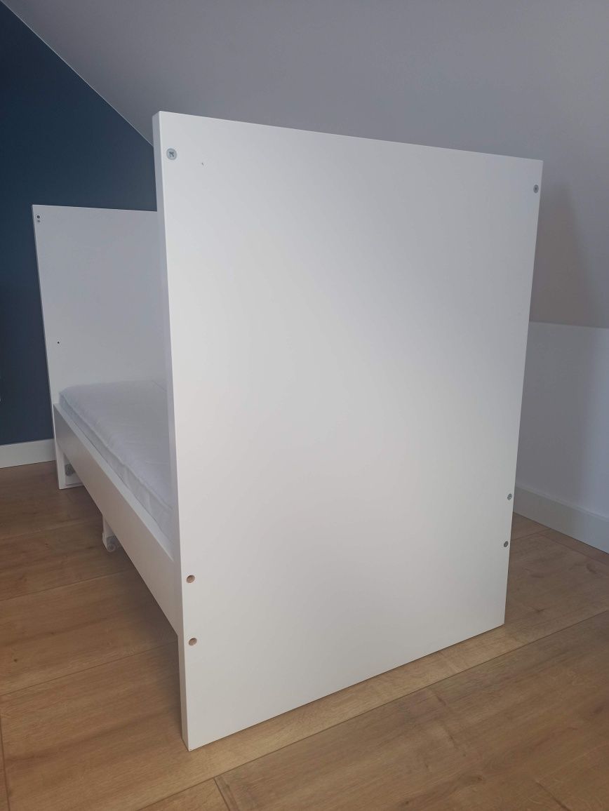 Łóżeczko IKEA Stuva, dodatkowo materac Hevea