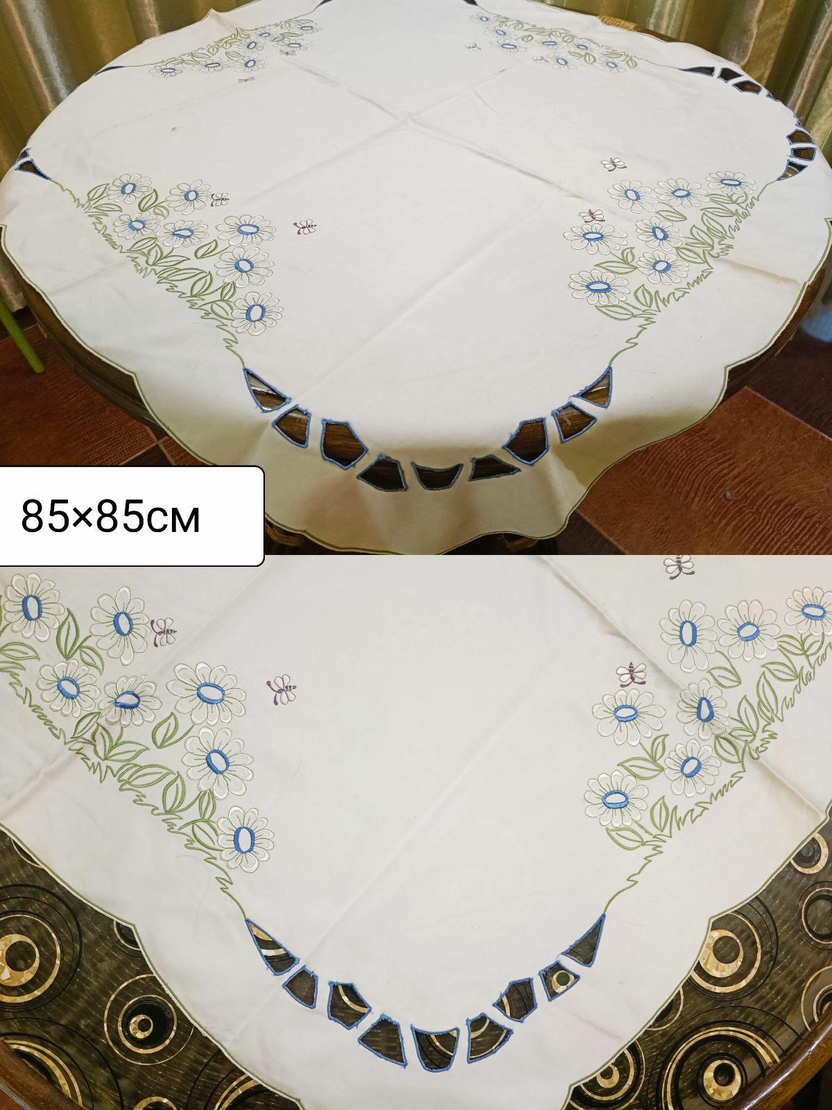 Салфетки вышитые