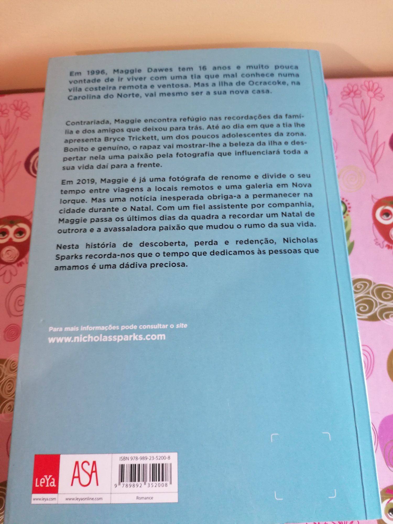 Livro de Nicholas Sparks
