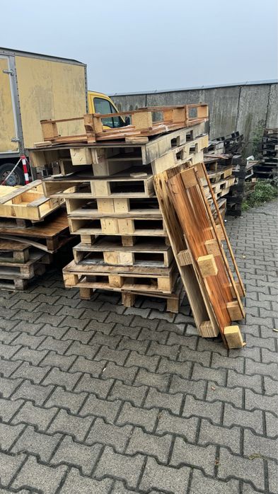 Palety drewno opałowe oddam za darmo palety do odbioru Chełm Śląski