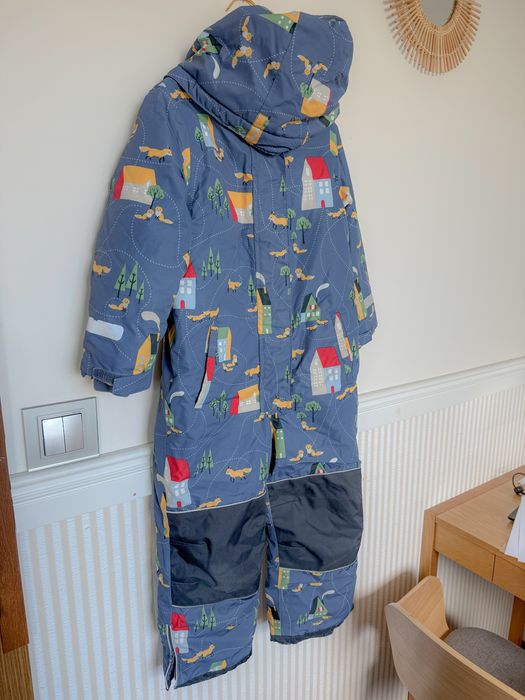 Kombinezon w liski dla chlopca zimowy Tchibo 110/116 cieply