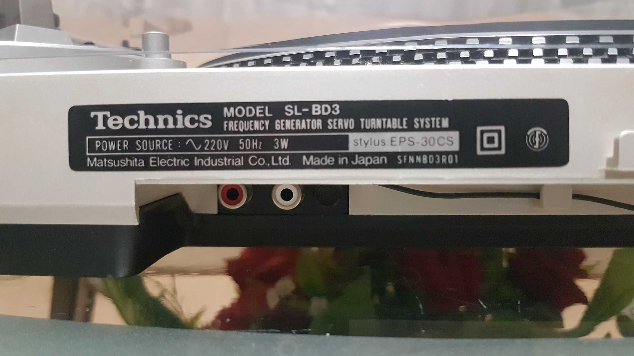 Проигрыватель винила Technics SL-BD 3 made in Japan