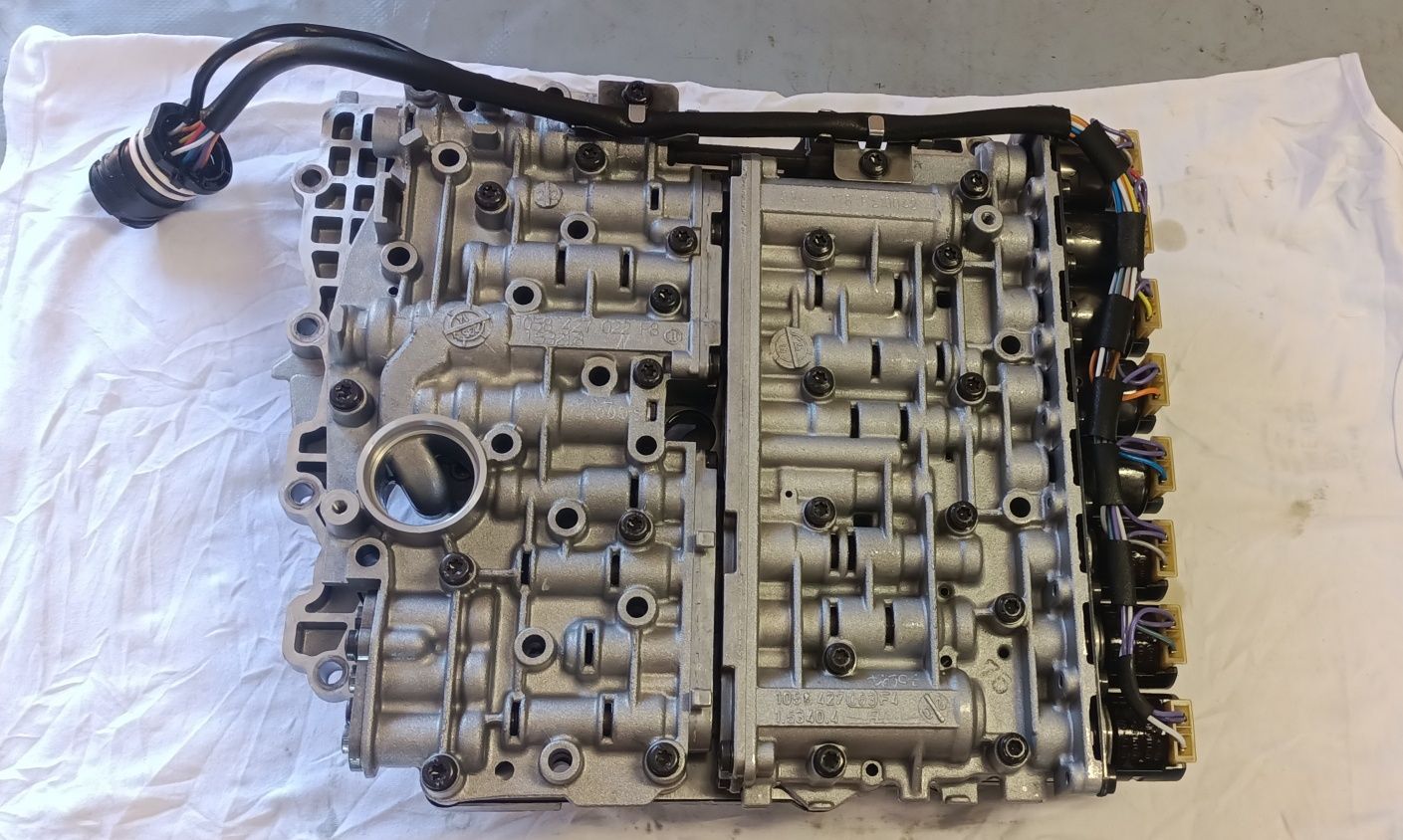 Mechatronika, sterownik skrzyni 5hp24zf Audi A8 S8 D2, A6 S6 C5