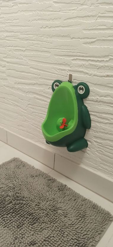 Nowy nocnik pisuar na ścianę dla dziecka chłopca żaba