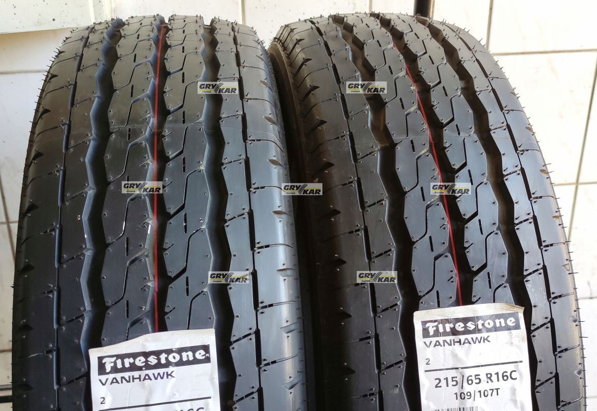 2x 215/65r16c Firestone Vanhawk 2 C/B/71dB 2 lata gwarancji