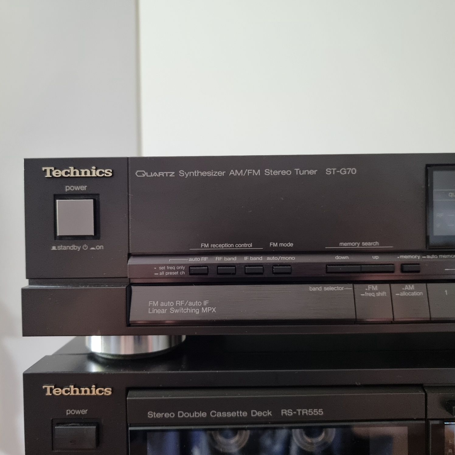 Technics SU-VX 830, SL-PS 700, RS-TR 555, ST-G 70