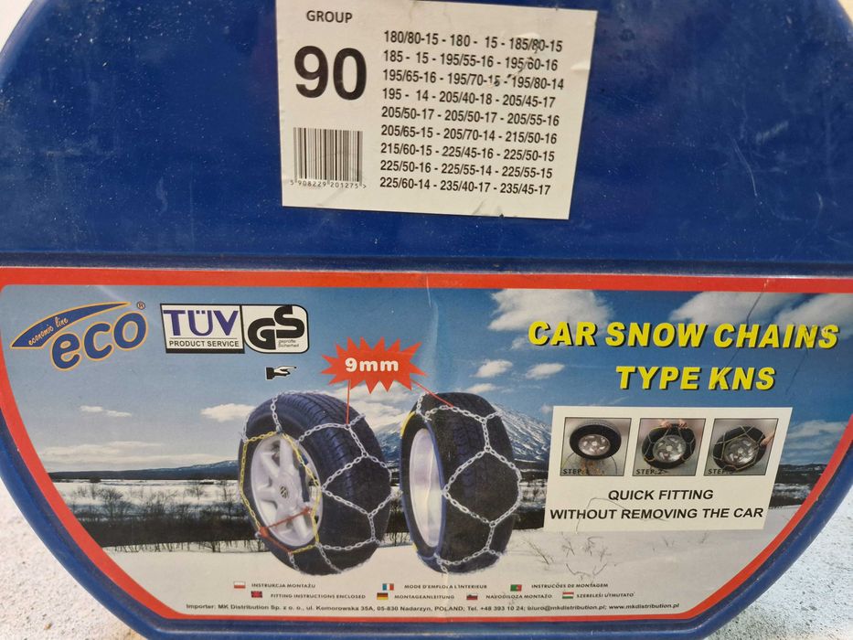 Łańcuchy śniegowe grupa 90