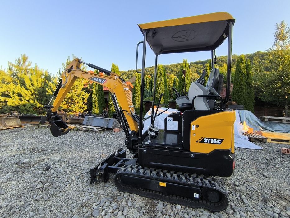 Мініекскаватор SANY 16С,2015,1865 кг