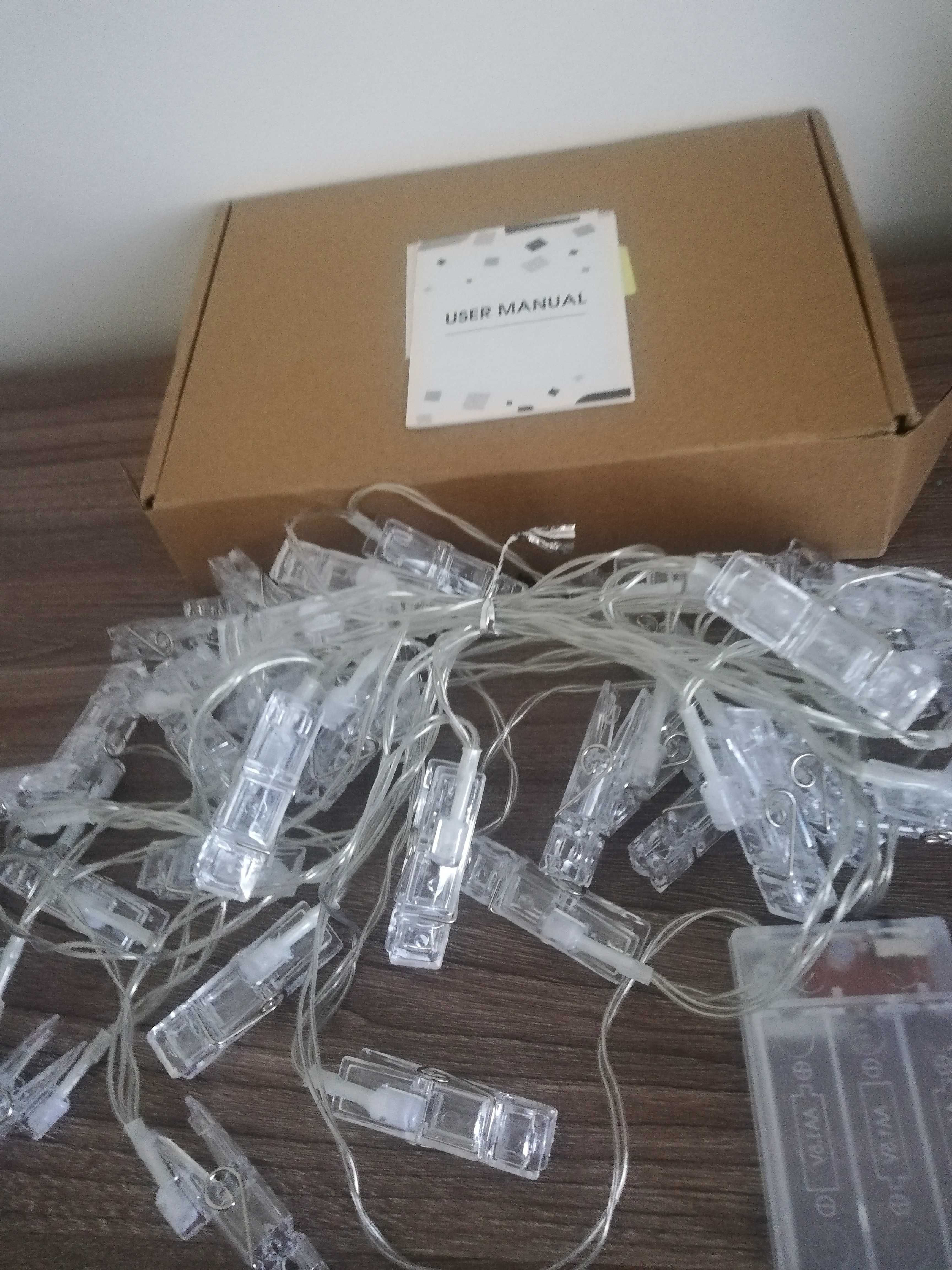 Łańcuchy świetlne LED Fulighture 6M 40LED.