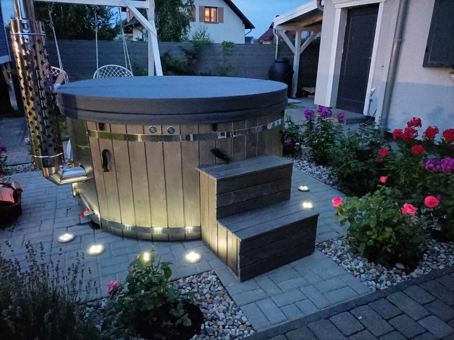 Balia Ogrodowa PRODUCENT 200/225cm Jacuzzi /Hot Tub/ kompozyt