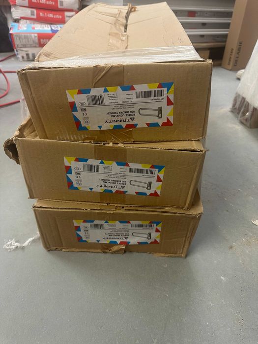 Poręcz uchylna łukowa 850 mm - Trinnity Łazienki bez barier - 3 szt.