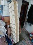 Wiszący, składany pojemnik na buty z materiału