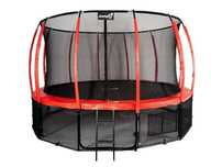 Trampolina Ogrodowa 435cm/14ft Maxy Comfort Plus czerwona