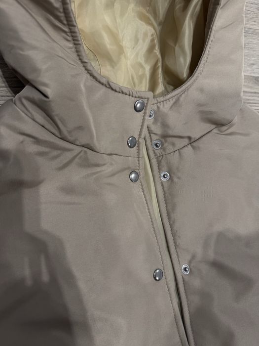 Капор - жилетка беж